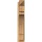 Ekena Millwork Merced Rough Sawn Arts and Crafts Outlooker, Western Red Cedar, 6"W x 22"D x 34"H OUT06X22X34MRC03RWR - alternate 4